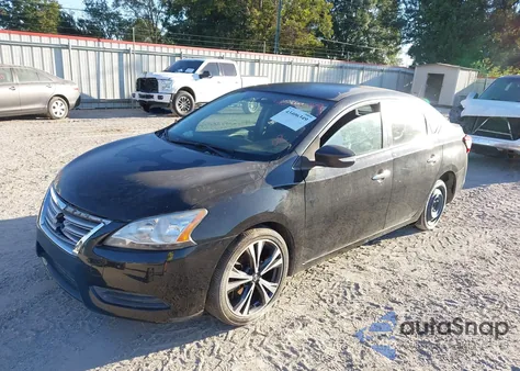 2013 Nissan Sentra Fe+ Sv from USA, damaged, VIN 3N1AB7AP6DL780388